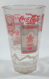 1988 Coca Cola Calgary Winter Olympic Games Proud Sponsor History 5 1/2" Tall Plastic Cup