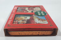 1995 Coca Cola Nostalgia Playing Cards and Collectible Santa Claus Christmas Tin 2 Decks New in Package