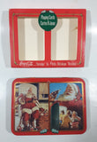 1995 Coca Cola Nostalgia Playing Cards and Collectible Santa Claus Christmas Tin 2 Decks New in Package