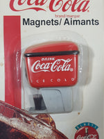 Coca Cola Ice Cold Soda Fountain Drink Dispenser Fridge Magnet No. 51447 New in Package