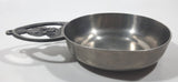 Vintage Ivan H. Crowell Christmas 1978 Little Drummer Boy #528 Hand Made Single Handle Pewter Metal Porringer Pottinger Bowl Signed