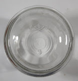 Vintage Nabob Brand Coffee 7" Tall Embossed Glass Jar