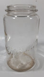 Antique Schram St. Louis Automatic Sealer B 6 3/4" Tall Embossed Glass Canning Jar