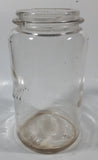 Antique Schram St. Louis Automatic Sealer B 6 3/4" Tall Embossed Glass Canning Jar