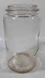 Antique Schram St. Louis Automatic Sealer B 6 3/4" Tall Embossed Glass Canning Jar