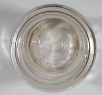 Antique Schram St. Louis Automatic Sealer B 6 3/4" Tall Embossed Glass Canning Jar