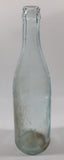 Antique Rubsam & Horrmann Beer Embossed Aqua Glass Bottle