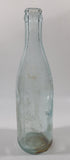 Antique Rubsam & Horrmann Beer Embossed Aqua Glass Bottle