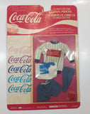 Vintage BBI Toys Charan Toy Company Coca Cola Brand Doll Fashions No. BB 4012 Casual Fashions Doll Clothes New in Package