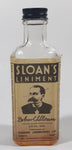 Antique Standard Laboratories Ltd Toronto Canada Sloan's Liniment 5" Tall Glass Medicine Bottle