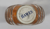 Antique 1930s Hawes Improved Lemon Oil Cleans And Polishes Furniture Woodwork Refrigerators etc 8 5/8" Tall Glass Bottle