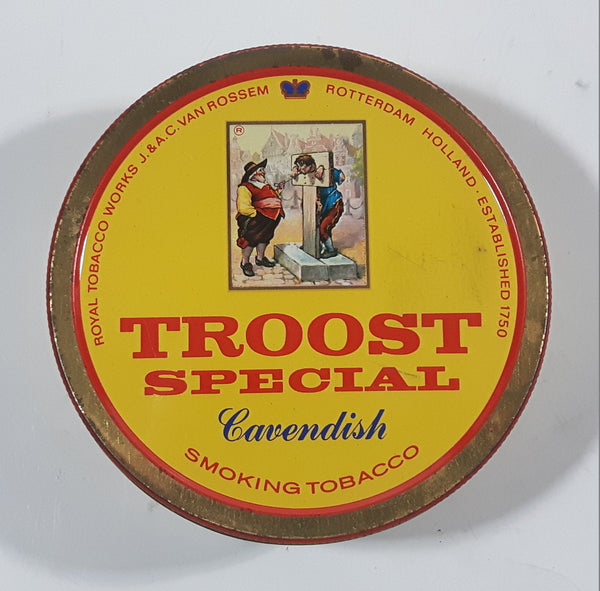 Vintage Troost Special Cavendish Smoking Tobacco Tin Metal Can