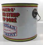 Vintage Rogers Syrup Golden Sugar Vancouver, B.C. Sugar Refinery 10lb 4.54 kg Tin Metal Can Pail