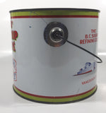 Vintage Rogers Syrup Golden Sugar Vancouver, B.C. Sugar Refinery 10lb 4.54 kg Tin Metal Can Pail