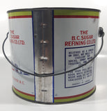 Vintage Rogers Syrup Golden Sugar Vancouver, B.C. Sugar Refinery 10lb 4.54 kg Tin Metal Can Pail