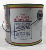 Vintage Rogers Syrup Golden Sugar Vancouver, B.C. Sugar Refinery 10lb 4.54 kg Tin Metal Can Pail