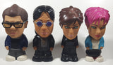 2002 Joks The Osbournes Family Ozzy Sharon Kelly Jack 8" Tall Vinyl Coin Bank Set of 4