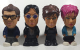 2002 Joks The Osbournes Family Ozzy Sharon Kelly Jack 8" Tall Vinyl Coin Bank Set of 4