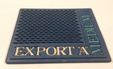 Rare Vintage Export "A' Medium Dark Blue Rubber Bar Spill Mat