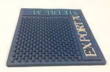 Rare Vintage Export "A' Medium Dark Blue Rubber Bar Spill Mat