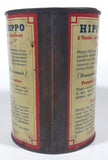 Antique James Weir Company Ltd Toronto Hippo Oil Permanent Pliable 4 1/2" Tall Metal Oil Can FULL