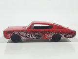 2004 Hot Wheels Smashville '67 Dodge Charger Red Die Cast Toy Muscle Car Vehicle