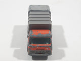 Vintage 1970 Lesney Matchbox Series No. 7 Refuse Truck Orange and Grey Die Cast Toy Car Garbage Truck Vehicle Made in England
