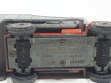 Vintage 1970 Lesney Matchbox Series No. 7 Refuse Truck Orange and Grey Die Cast Toy Car Garbage Truck Vehicle Made in England