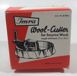 Vintage 1979 Jmra Wollschneider Wool Cutter In Box with Instructions and Two Blades Made in Germany