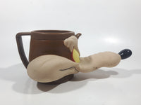 1992 KFC Warner Bros. Looney Tunes Wile E. Coyote Plastic Coffee Cup Mug