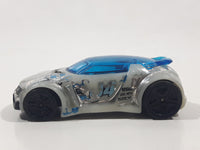 2013 Hot Wheels HW Racing Super Chromes High Voltage Chrome Die Cast Toy Car Vehicle