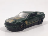 2010 Hot Wheels Faster Than Ever '07 Shelby GT500 Dark Green Die Cast Toy Muscle Car Vehicle