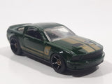 2010 Hot Wheels Faster Than Ever '07 Shelby GT500 Dark Green Die Cast Toy Muscle Car Vehicle