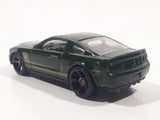 2010 Hot Wheels Faster Than Ever '07 Shelby GT500 Dark Green Die Cast Toy Muscle Car Vehicle