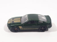 2010 Hot Wheels Faster Than Ever '07 Shelby GT500 Dark Green Die Cast Toy Muscle Car Vehicle