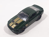 2010 Hot Wheels Faster Than Ever '07 Shelby GT500 Dark Green Die Cast Toy Muscle Car Vehicle