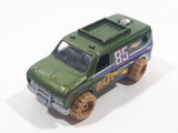 2011 Hot Wheels Desert Race Baja Breaker Metalflake Green Die Cast Toy Car Vehicle