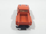 1980s Yatming Chevrolet LUV Stepside Pickup Truck Orange No. 1700 Die Cast Toy Car Vehicle