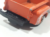 1980s Yatming Chevrolet LUV Stepside Pickup Truck Orange No. 1700 Die Cast Toy Car Vehicle