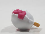2018 Sanrio Hello Kitty with Paint Brushes 1 3/4" Tall Plastic Toy Figure