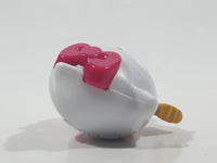 2018 Sanrio Hello Kitty with Paint Brushes 1 3/4" Tall Plastic Toy Figure