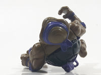 1988 Playmates Mirage Studios TMNT Teenage Mutant Ninja Turtles Donatello 4" Tall Plastic Toy Action Figure