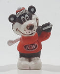 A & W Root Bear with Golf Club 1 3/4" Tall PVC Toy Figure