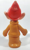 Vintage Walt Disney Productions Snow White and The Seven Dwarfs Dopey 7 1/2" Tall Rubber Toy Figure