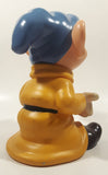 Vintage Walt Disney Productions Snow White and The Seven Dwarfs Dopey 7 1/2" Tall Rubber Toy Figure