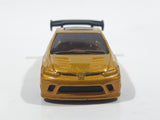 2006 Hot Wheels First Editions 2006 Honda Civic SI Metalflake Gold Die Cast Toy Car Vehicle