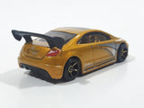 2006 Hot Wheels First Editions 2006 Honda Civic SI Metalflake Gold Die Cast Toy Car Vehicle