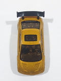 2006 Hot Wheels First Editions 2006 Honda Civic SI Metalflake Gold Die Cast Toy Car Vehicle