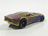 2009 Hot Wheels Color Shifters Nitro Doorslammer Aston Martin Green Purple Die Cast Toy Car Vehicle