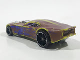 2009 Hot Wheels Color Shifters Nitro Doorslammer Aston Martin Green Purple Die Cast Toy Car Vehicle